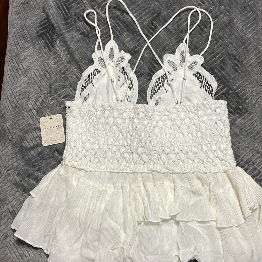 Brand New Free People sexy too in an off white color size small - Picture 2 of 2